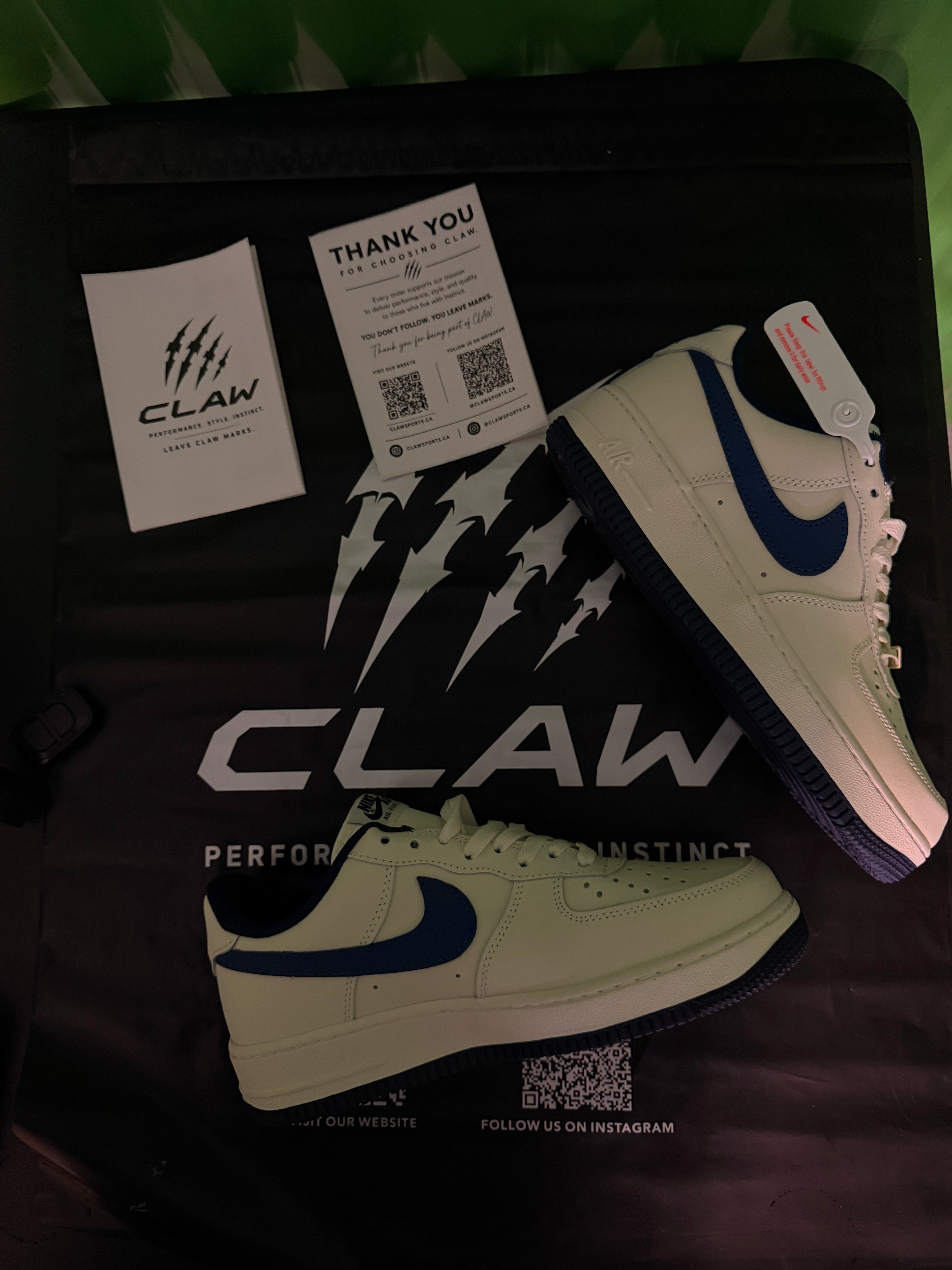 Nike Air Force 1 ’07 – White / Blue
