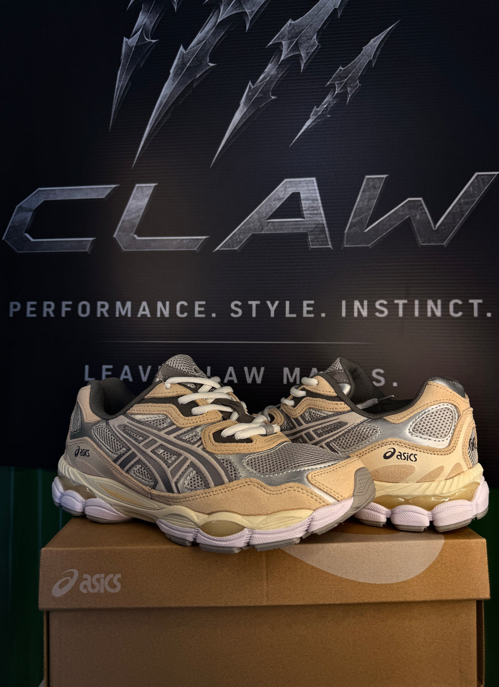 ASICS GEL-NYC – Grey / Yellow