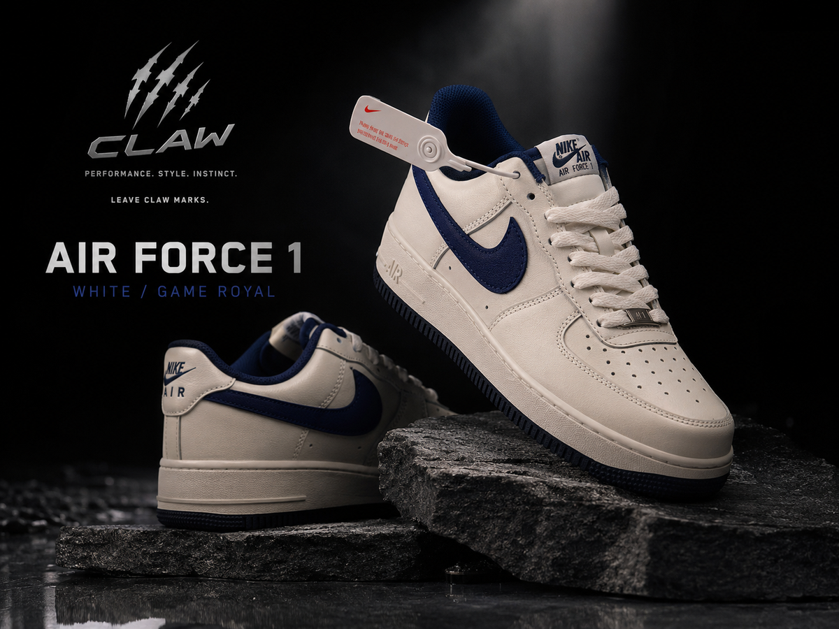 Nike Air Force 1 ’07 – White / Blue
